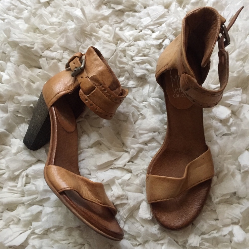 Miz Mooz Verona collection sz 37 leather heels